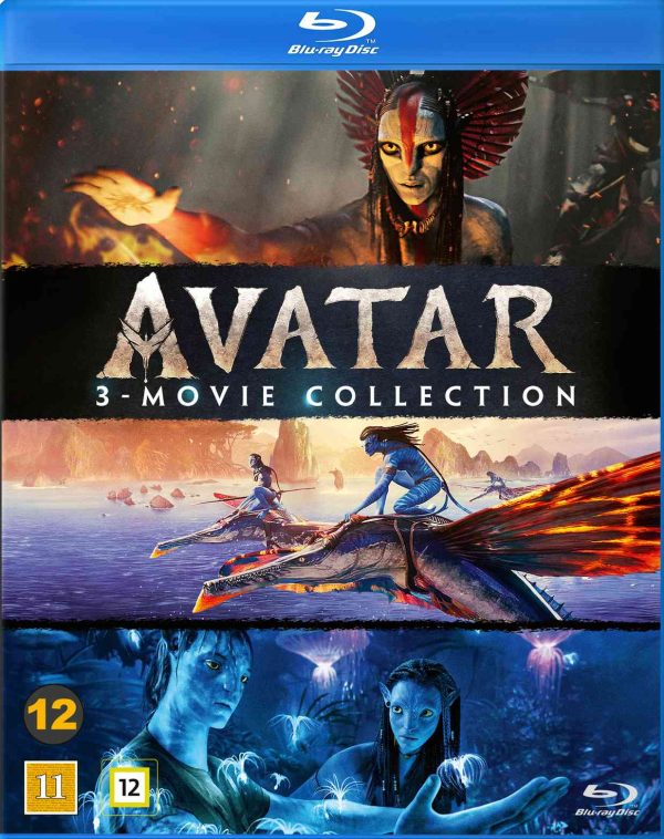 AVATAR 1-3 TRILOGY COLLECTION (3 disc) - Blu-ray